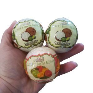 Bela Premium Bath Bombs Lot of 3 Non Toxic New Sealed